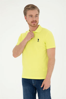 U. S. Polo Assn / Мужская базовая футболка фисташкового цвета
