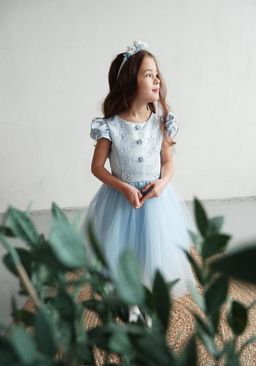 А22-3 Платье для девочки Эльза - Etoelf фото 6