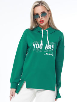 Свитшот Стильная вещичка, грин - Dstrend фото 13