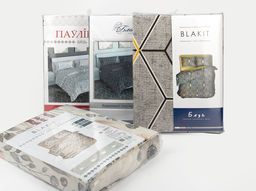 Комплект постельного белья 41262/0-БЧ Евро рис. 16-6216 зеленый