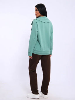 Костюм Натали 19131 кофта и брюки из футера  фото 29