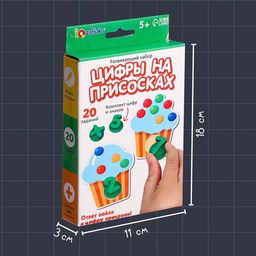Развивающий набор Цифры на присосках, 20 заданий, 5+ - Iq-zabiaka фото 6