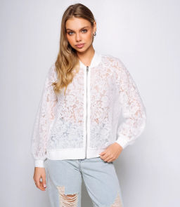 Бомбер #КТ001 (14), белый