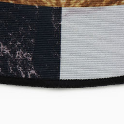 Ковер Этель Черно-белый d 120 см, 700г/м2  фото 3