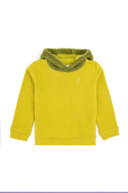 Толстовка для девочек фисташково-зеленого цвета Неожиданная скидка в корзине - U.s. polo assn фото 2