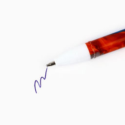 Цена за 10 шт. Ручка шариковая, синяя паста, 0.5 мм, пластик «С 23 февраля»