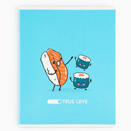 Цена за 3 шт. Тетрадь в клетку, 48 л., А5, на скрепке, блок №1 Истинная любовь МИКС - Artfox study фото 9