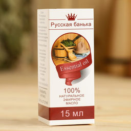 Эфирное масло Русская банька, флакон-капельница, аннотация, 15 мл - Simaland фото 3