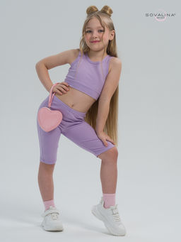 Костюм Тренд лапша лаванда - Sovalina фото 9