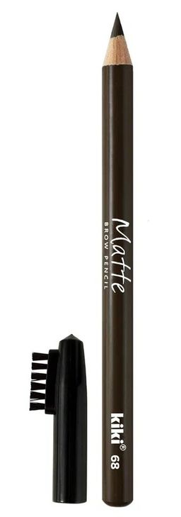 KIKI Карандаш для бровей MATTE 68 графитовый
