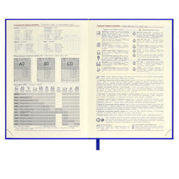 Ежедневник датированный 2024 ESCALADA, А6+, 176 л., арт. 63807/ 20 ТИВОЛИ ГЛОСС СИНИЙ  фото 7