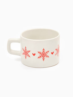Кружка керамическая новогодняя Зимняя романтика, 320 мл, ручная работа - Дорого внимание фото 9