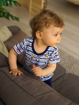 PlayToday / Комбинезон детский трикотажный для мальчиков  фото 3