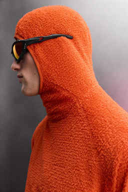 SKI FLEECE TEXTURED HOODIE - Zara фото 5