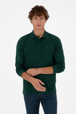 Erkek Koyu Ye_il Basic Sweatshirt Sepette S_rpriz _ndirim - U.s. polo assn фото 3