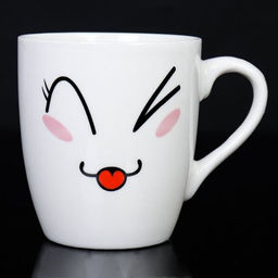 Кружка 250 мл Смайлик / S036 /уп 12/96/белый - Галеонтрейд фото 3