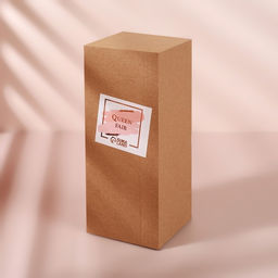 Органайзер для ватных палочек и дисков «BAMBOO», с крышкой, 2 секции, 7×18.5 см, прозрачный