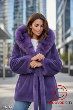 Эко шуба из искусственного меха