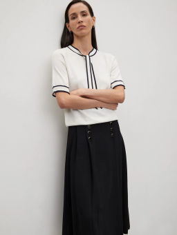 Трикотажная футболка - Emka фото 2