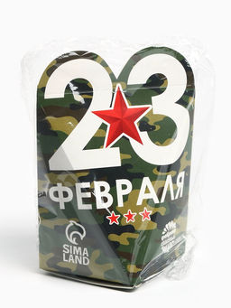 Чай подарочный 23 февраля, вкус: апельсин и корица, 50 г