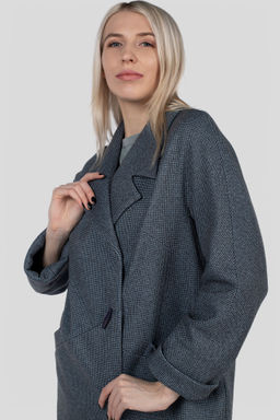 02-3200 Пальто женское утепленное - El podio фото 8