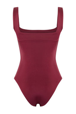 TRENDYOLMILLA Siyah Kare Yaka Regular Mayo TBESS25MA00000  фото 11