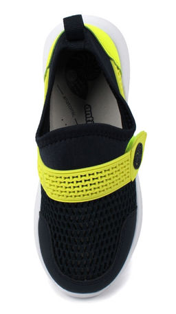 AL 6118 Полуботинки типа кроссовые детские, синий/желтый - Antilopa фото 5