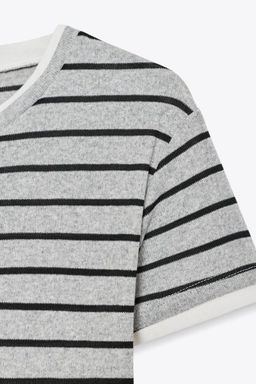 DOUBLE STRIPE T-SHIRT - Zara фото 20