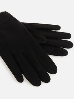 10206420044 Перчатки жен. Stowe черный - Concept club фото 4