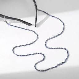 Цепочка для очков Эстетика №32, цвет сине-серебристый, 70 см - Simaland фото 2