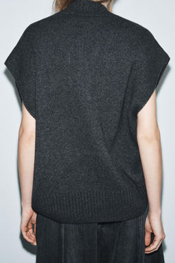 OVERSIZED WOOL WAISTCOAT - Zara фото 3