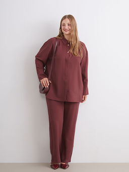 Dokulu Kad?n G?mlek Tunik