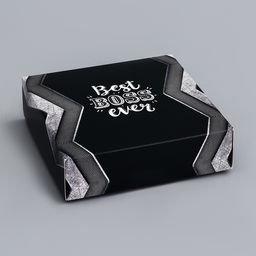 Цена за 3 шт. Коробка для конфет 4 шт. без окна Лучшему мужчине, 12.6?12.6?3.5 - UPAK LAND фото 2