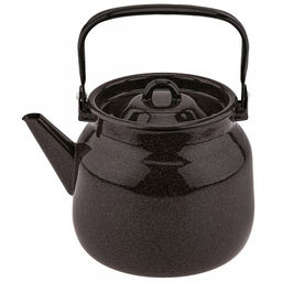 "Коричневый рябчик" Чайник эмалированный 3,5л, металлическая крышка (Россия)