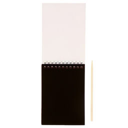 Цена за 2 шт. Гравюра-блокнот детская «Морские обитатели», 10 листов, штихель