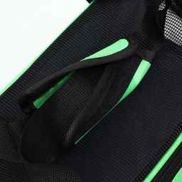 Сумка-переноска сетчатая, 43 х 21 х 30 см, зелёная - Пижон фото 8