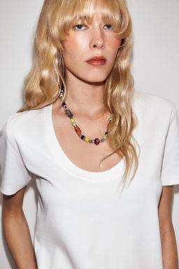 COLLAR PIEZAS CER?MICA / Multicolor - Zara фото 2