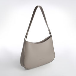 Сумка женская багет TEXTURA на молнии, 28×6×17 см, серая