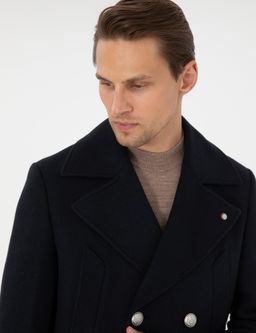 Lacivert Ex. Slim Fit Ka_e Kaban - Pierre cardin фото 2