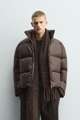 80% DOWN - 20% FEATHER PUFFER JACKET - Zara фото 2