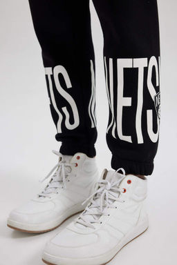 DeFactoFit Спортивные штаны для джоггеров стандартного кроя NBA Brooklyn Nets  фото 7