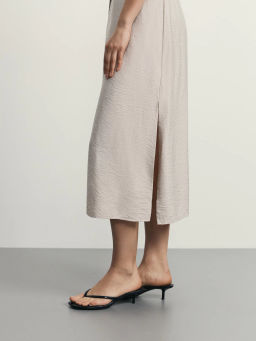 Платье-рубашка из вискозы / Zarina  фото 7