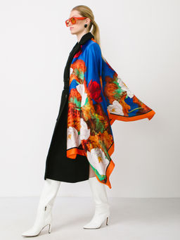 Большой мягкий очень нежный двусторонний палантин - Tantino фото 6