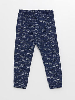 Beli Lastikli Bask?l? Erkek Bebek Pijama Alt - Waikiki фото 2