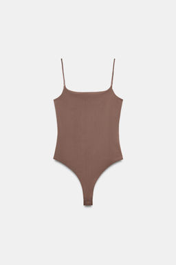 BODY SLIM TIRANTES / Beige - Zara фото 3