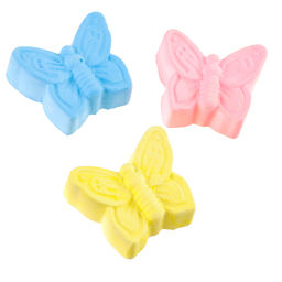 Мелки цветные для рисования на асфальте «Бабочка», 3 шт.