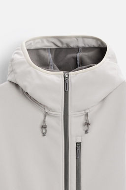 HOODED TECHNICAL JACKET - Zara фото 18