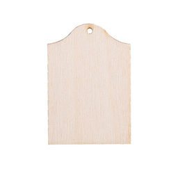 Заготовка для декорирования Mr. Carving БА-41 Бирка классическая фанера 5 х 3.5 х 0.4 см 3 шт