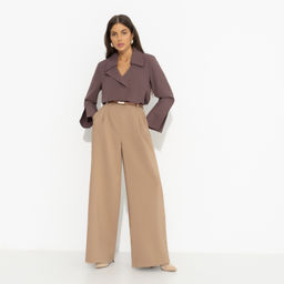 Блуза без застёжки Амбассадор стиля (brown) - Charutti фото 6