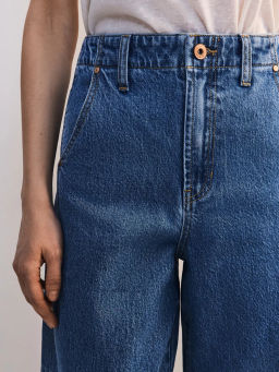 Джинсы бананы с высокой посадкой ZR2605092367-102 / Zarina